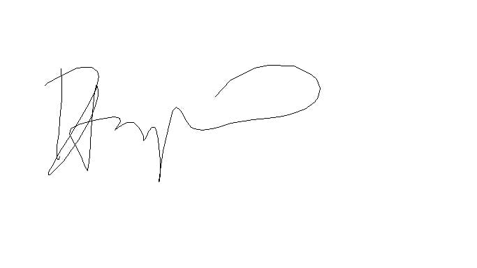 Doug Tataryn Signature